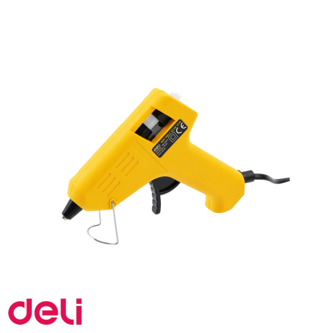 Pistoale de lipit - Pistol de lipit cu silicon Deli 20W, cu rezerve incluse, pentru proiecte creative si reparatii