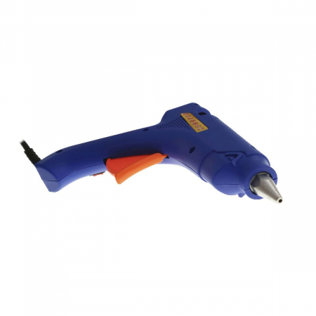 Pistol de lipit din plastic FAE-30099,100w, cu intrerupator, albastru [2]