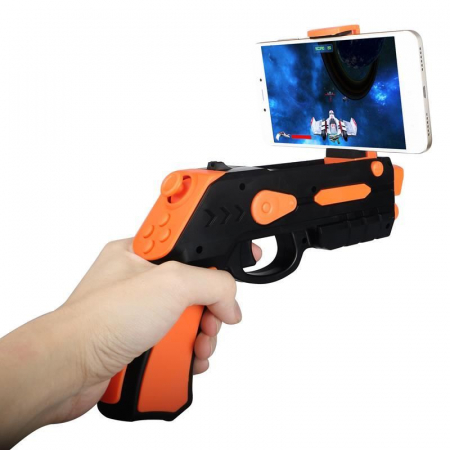 Pistol Omega, AR Shooting Gun, Realitate Augumentata, ARBLASTER [44351], Negru cu portocaliu [1]
