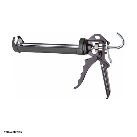 Bricolaj - Pistol pentru silicon profesional, metalic, pentru cartuse standard de silicon, adeziv si etansant