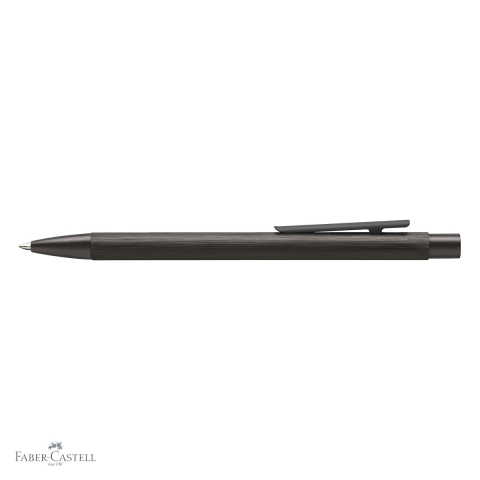 Pix cu bila Faber-Castell Neo Slim Aluminium, corp subtire din metal lacuit negru, pentru profesionisti [3]