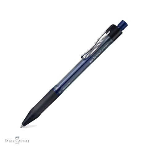 Pixuri - Pix cu gel cu mecanism Faber-Castell Beyond 0.7mm, cerneala albastra, reincarcabil, pentru birou si scoala