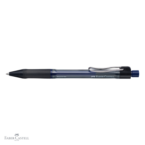 Pix cu gel cu mecanism Faber-Castell Beyond 0.7mm, cerneala albastra, reincarcabil, pentru birou si scoala [3]