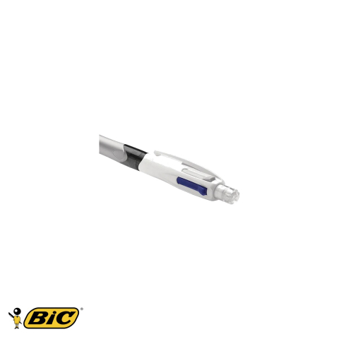 Pix cu mecanism Bic 4 Colors 3+1HB, 3 culori cerneala + creion mecanic 0.7HB, cu radiera incorporata [3]