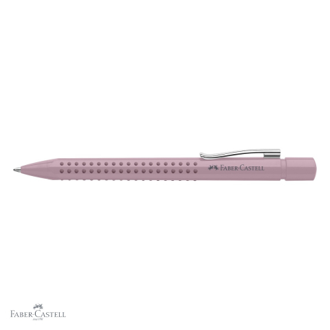 Pix cu mecanism Faber-Castell Grip 2010 Rose, zona anti-alunecare ergonomica, pentru scris zilnic [3]