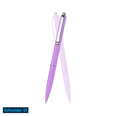 Pix cu mecanism Schneider K15, varf 0.7 mm, corp mov, scriere albastra, reincarcabil [3]