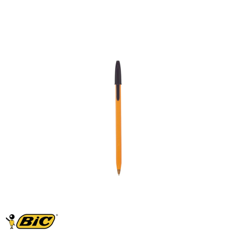 Pixuri - Pix de unica folosinta Bic Orange, varf 0.7 mm, cerneala neagra, pentru scris zilnic la birou si scoala