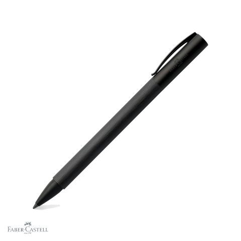 Pixuri premium - Pix premium Faber-Castell Ambition All Black, corp din rasina neagra, mecanism prin rasucire