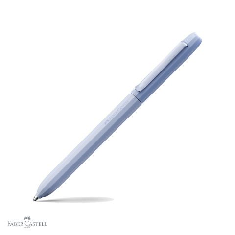 Pixuri premium - Pix premium Faber-Castell Avori Peace of Mind, mina albastra XB, mecanism rotativ, din plastic reciclat