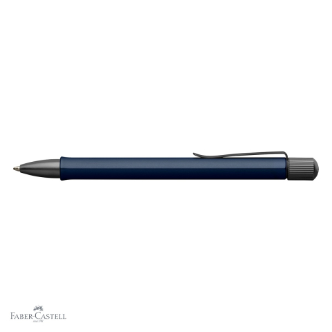 Pix premium Faber-Castell Hexo, corp hexagonal din aluminiu mat, mecanism prin rotire, pentru scriere confortabila [3]