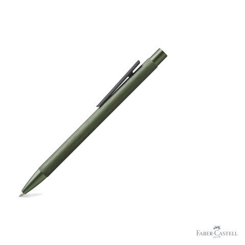 Pix premium Faber-Castell Neo Slim Aluminium, corp metalic subtire, verde, pentru profesionisti [2]