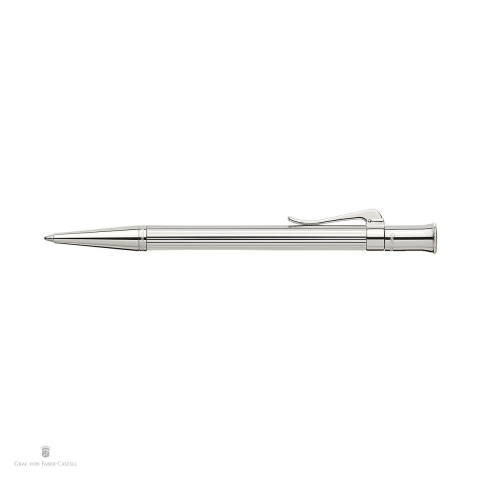 Pix rotativ Graf von Faber-Castell Classic Platinum, placat cu platina, cutie cadou din lemn, varf M, scriere neagra [3]