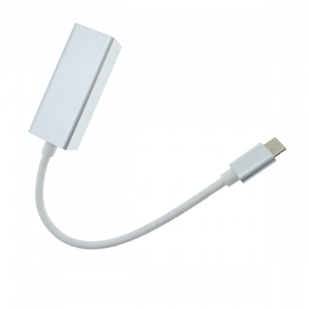 Placa de retea Gigabit, RJ-45 , 10 / 100 / 1000 Mbps, cu adaptor USB 3.0 tip C [1]