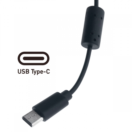 Placa de sunet USB Tip C, Virtual 7.1 Channel, cu iesire 2 x Jack 3.5mm mama, butoane de comanda, indicatori Led, neagra [4]