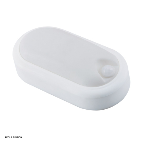 Corpuri iluminare - Plafoniera LED cu senzor de miscare SPN8053, 8 W, 6500 K lumina rece, IP65