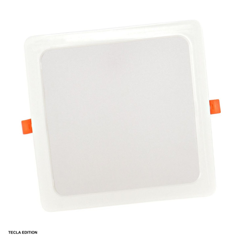 Corpuri iluminare - Plafoniera LED patrata slim SPN7325B, 24 W, 4100 K lumina neutra, 220 x 220 mm, seria Sole