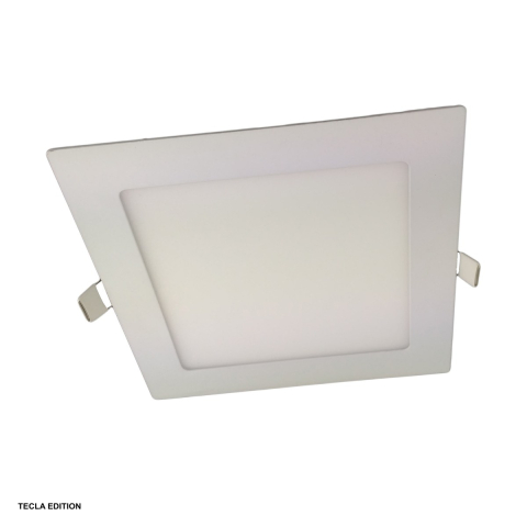 Corpuri iluminare - Plafoniera LED patrata slim SPN7349A, 9 W, 6400 K lumina rece, 150 x 150 mm