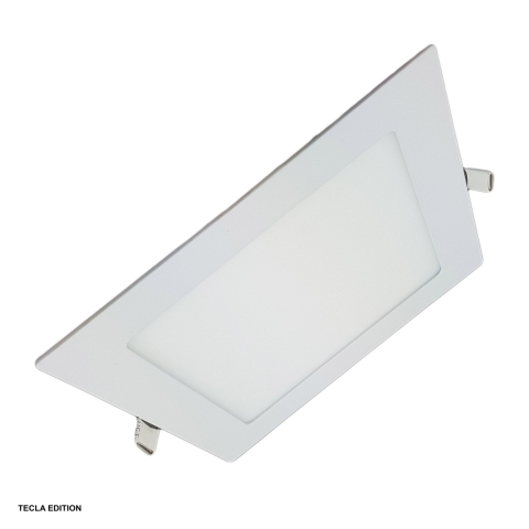 Corpuri iluminare - Plafoniera LED patrata slim SPN7759, 18 W, 6500 K lumina rece, 225 x 225 mm