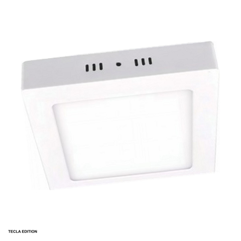 Corpuri iluminare - Plafoniera LED patrata SPN7743B, 12 W, 6400 K lumina rece, 169 x 169 mm