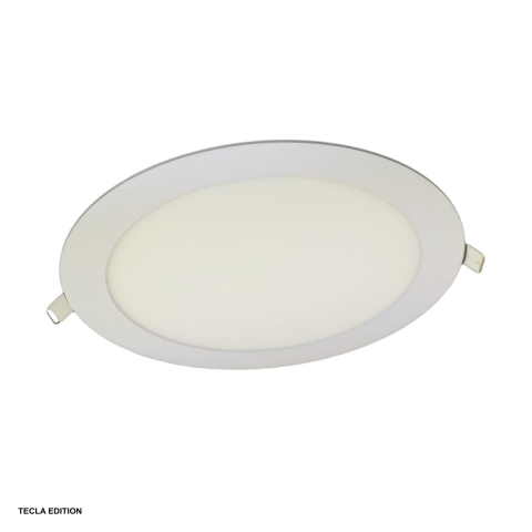 Corpuri iluminare - Plafoniera LED rotunda slim SPN7727, 18 W, 2700 K lumina calda, diametru 225 mm