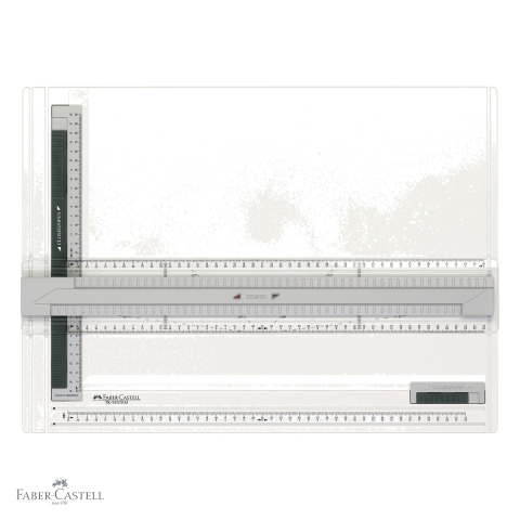 Planseta de proiectare A3 Faber-Castell TK-System, mecanism dublu de blocare, pentru desen tehnic [3]