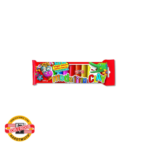 Plastilina - Plastilina remodelabila Koh-I-Noor, 10 culori, 200 g, amestec non-toxic, pentru copii si tineri artisti