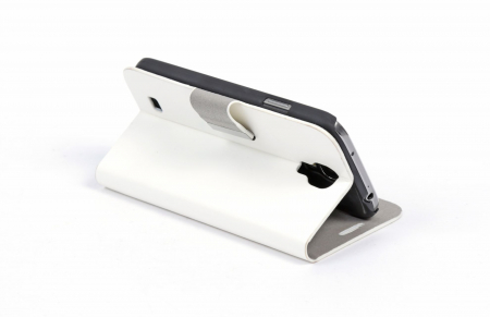 Husa din piele, Platinet, cu suport, pentru telefon Samsung Galaxy S4 [4]