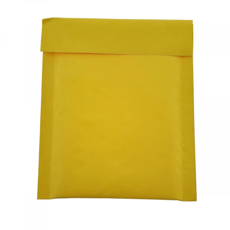Articole ambalare - Plic anti-soc cu bule, 120 x 140 mm, TM-11896, cu clapeta de 30mm adeziva, galben