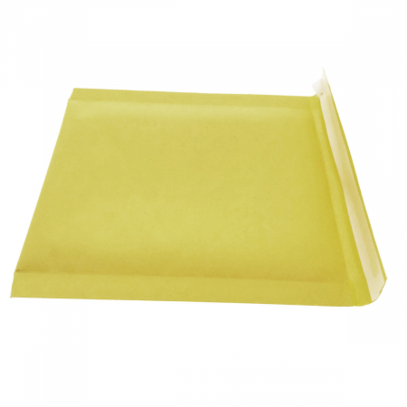 Plic anti-soc cu bule, 120 x 175 mm, A11, cu clapeta adeziva, galben [2]
