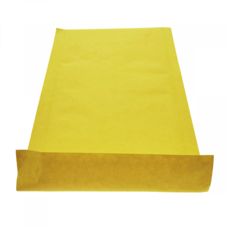 Plic anti-soc cu bule, 120 x 180 mm, cu clapeta de 40mm adeziva, galben [3]