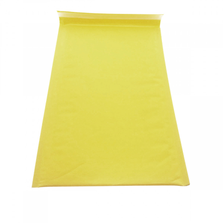 Articole ambalare - Plic anti-soc cu bule, 250 x 360 mm, cu clapeta de 40mm adeziva, galben