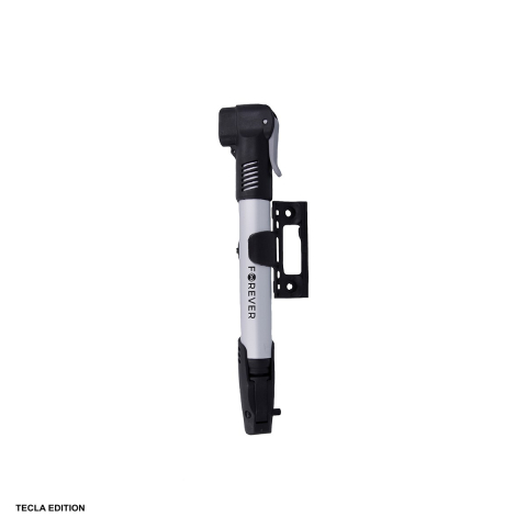 Scule bicicleta - Pompa de cadru pentru bicicleta din aluminiu, valve Schrader si Presta, max 70 PSI, Forever Outdoor PU-100, argintie