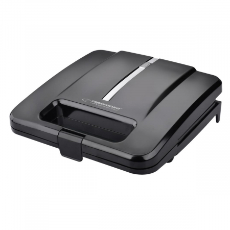Sandwich-maker, Esperanza, 1000 W, Negru [1]