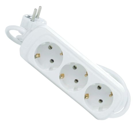 Prelungitoare priza - Prelungitor 3 Prize Cablu 5m 2200W Alb Libertate Sporita