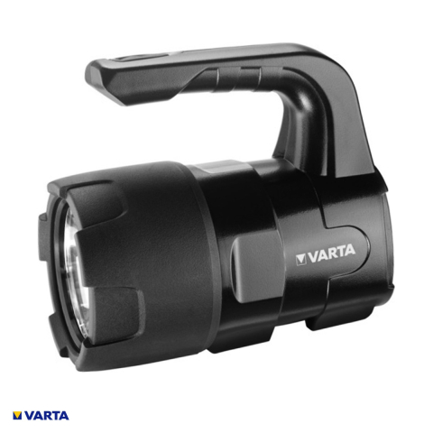Proiector de mana VARTA Indestructible BL20 Pro 18751, LED 6 W, IP54, IK08, rezistent la cadere de 4 m, 6 baterii AA incluse [0]