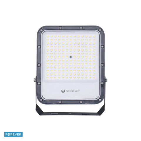 Corpuri iluminare - Proiector LED Proxim+ 100W 4000K 15000lm 230V IP65 Forever, cablu 40cm, dimensiuni 205 x 32 x 38mm, Negru