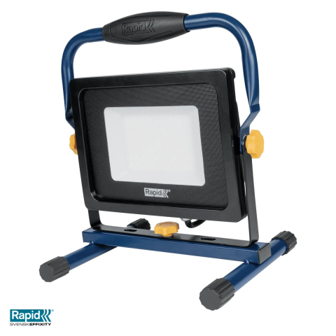 Proiector LED Rapid The Painter Plus cu fir de 250 cm, 5000 lumeni, 50 W, lumina 6000 K pentru vopsit, sticla mata, IP65, 245x295x203 mm [0]
