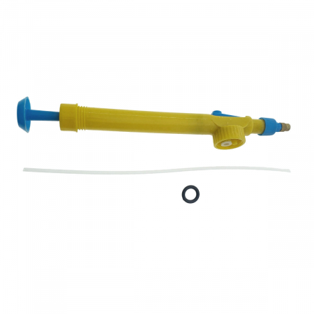 Pulverizator manual portabil sub presiune cu cap de pulverizare reglabil, pentru sticla de plastic standard [1]