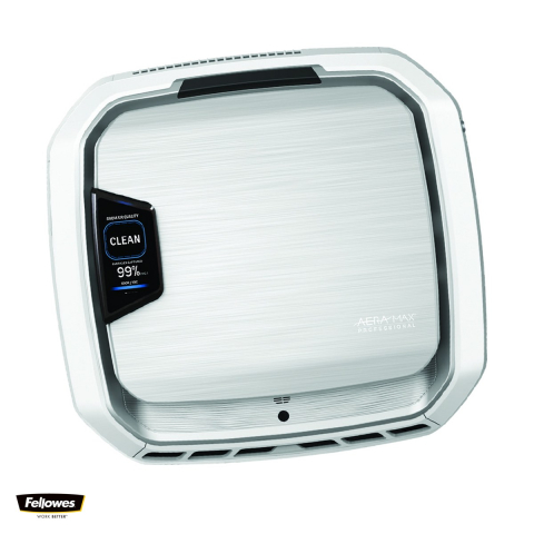 Casnice - Purificator de aer Fellowes AeraMax Pro AMIII PureView cu montare pe perete, pentru spatii de pana la 65 mp, senzor laser EnviroSmart 2.0, 5 viteze, 49.53x53.34x24.13 cm