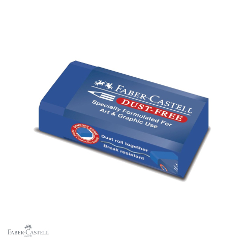 Corectoare si radiere - Radiera creion Faber-Castell Art&Graphic 24 Dust Free, fara reziduuri, pentru arta si grafica