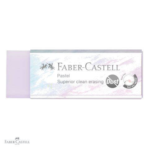 Radiera creion Faber-Castell Dust Free 20 Pastel, consistenta omogena, pentru creioane grafit [3]
