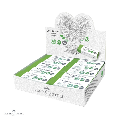 Radiera creion Faber-Castell Dust-Free, fara PVC, pentru creioane grafit [3]