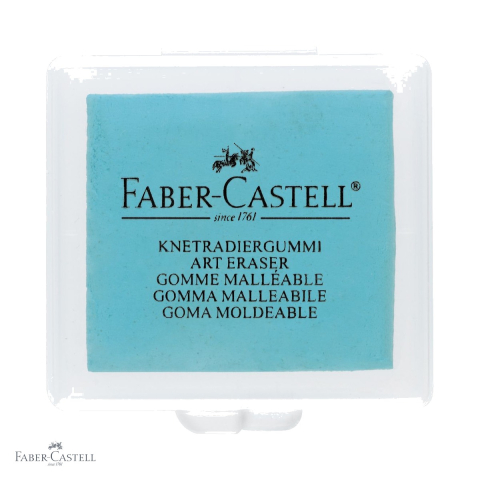 Corectoare si radiere - Radiera modelabila Faber-Castell Trend 2019, pentru carbune si pastel, culori asortate