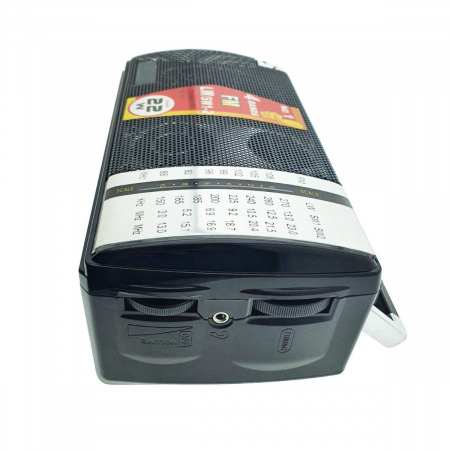 Radio portabil FM/LW/SW, cu maner, antena telescopica, VT-23300, port iesire jack 3.5mm, dimensiuni 20.5 x 11.5 x 9 cm, ABS, negru [2]