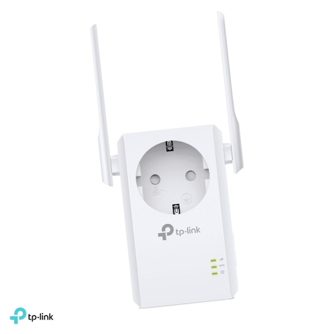 Access point - Range extender Wi-Fi 4 TP-Link TL-WA860RE, N300, 2.4 GHz, priza pass-through integrata, 2 antene externe, port Ethernet 10/100 Mbps, TL-WA860RE