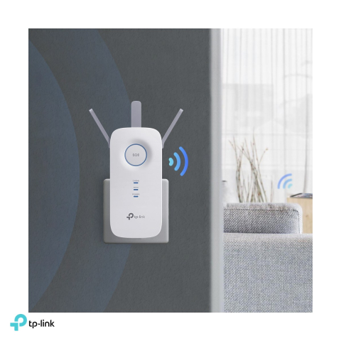 Range extender Wi-Fi 5 TP-Link RE450, AC1750, dual-band 2.4 GHz si 5 GHz, 3 antene externe, port Gigabit Ethernet, mod Access Point, EasyMesh, RE450 [4]