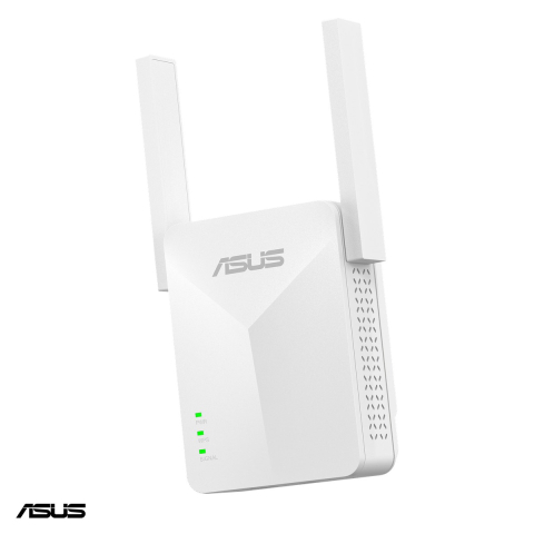 Access point - Range extender Wi-Fi 6 ASUS RP-AX50, AX1500, dual-band 2.4 GHz si 5 GHz, 2 antene externe, port Gigabit LAN, mod Repeater sau Access Point, RP-AX50