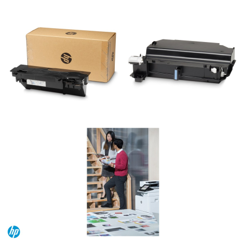 Recipient toner rezidual HP LaserJet, randament aproximativ 100.000 de pagini, pentru HP Color LaserJet Enterprise M652, M653, MFP M681, M682 si Managed, P1B94A [4]