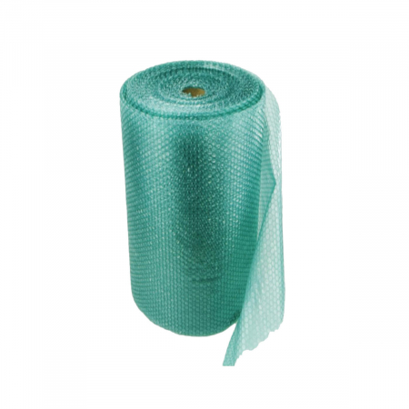 Folie ambalare - Rola 100 m de folie cu bule de aer, latime 100 cm, 50 g / mp, pentru ambalare si protectie, verde