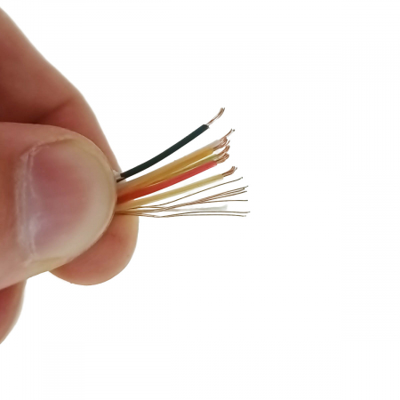 Rola 100m cablu alarma ecranat, FTP, 6 x 0.22mm2, 22AWG, CCS, alb [2]